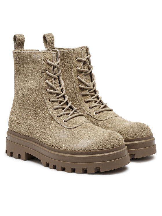 Calvin Klein Jeans Calvin Klein Jeans Traperid Lugged Lace Zip Boot Oxf Hr Su YM0YM01068 Beež