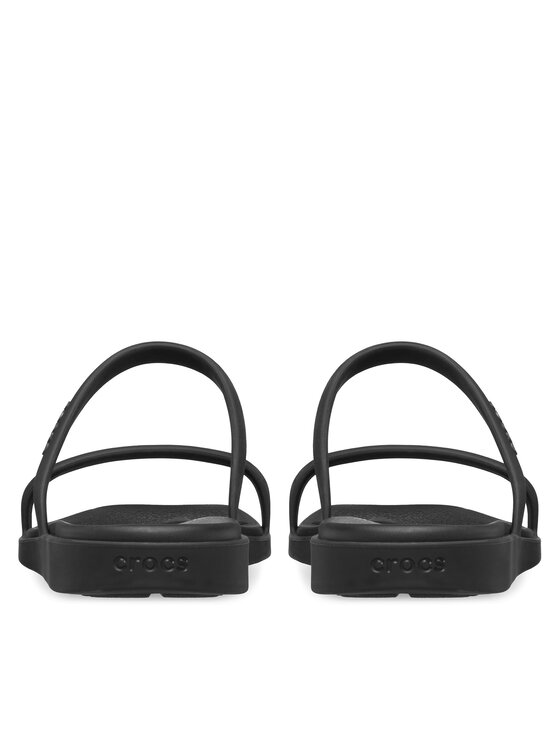 Crocs Crocs Šlepetės Miami Two Strap Sandal 209795 Juoda