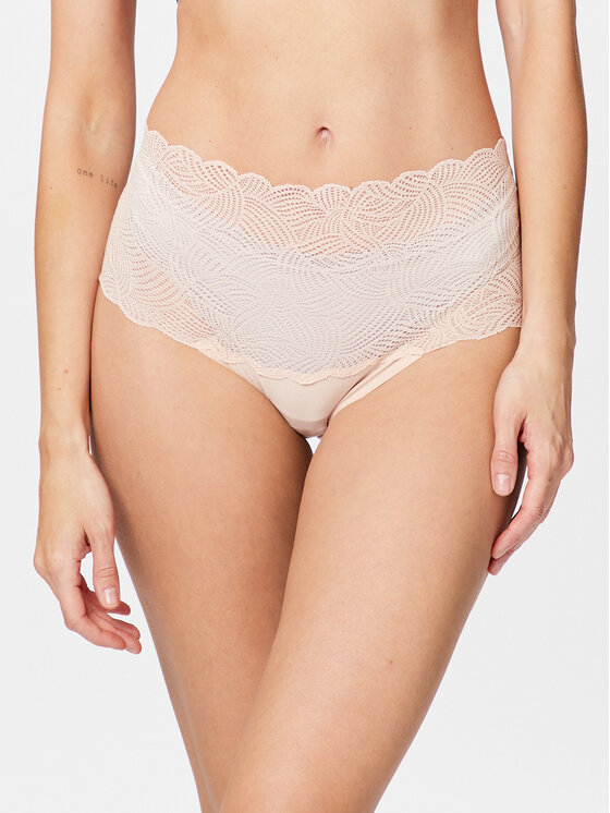 Chantelle Chantelle Klasszikus magas derekú alsó Soft Stretch C11G80 Bézs