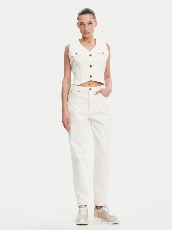 Guess Jeans Guess Jeans Jeans W5GA0D D5M62 Bianco Skinny Fit