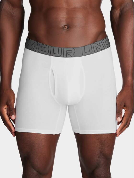 Under Armour Under Armour Boxerky 1383889-100 Biela