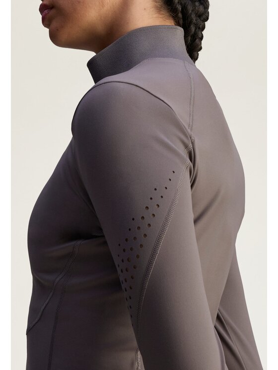 adidas by Stella McCartney adidas by Stella McCartney Kurtka do biegania By Stella McCartney Training Midlayer Brązowy Slim Fit