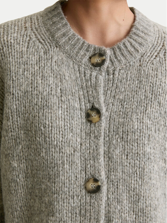 Marc O'Polo Marc O'Polo Strickjacke 5000006923 Grau Relaxed Fit