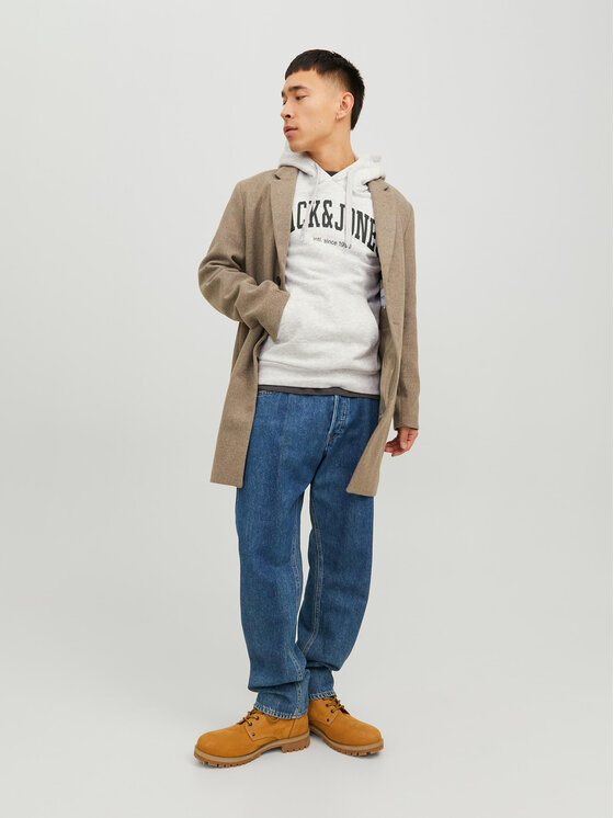 Jack&Jones Jack&Jones Суитшърт Josh 12236513 Сив Standard Fit