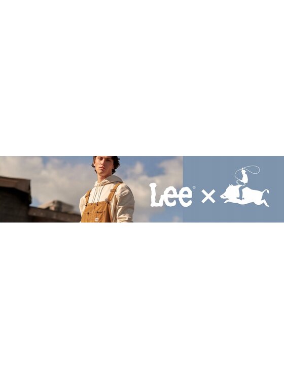 Lee Lee T-Shirt SS Relaxed Tee Biały Relaxed Fit