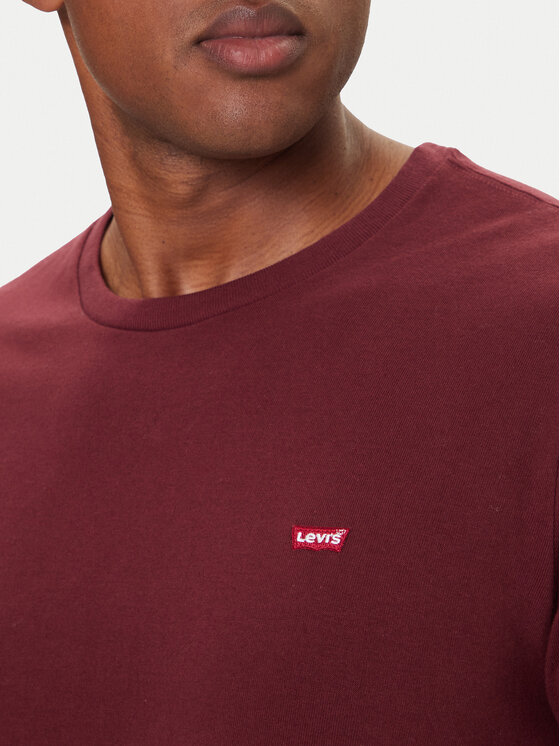 Levi's® Levi's® T-Shirt Original Housemark 56605-0300 Μπορντό Standard Fit