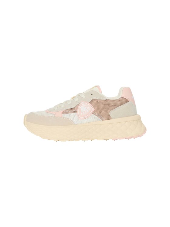Blauer Sneakersy q-roa-34893 Béžová