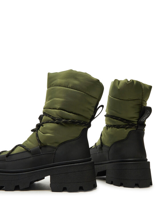 ONLY Shoes ONLY Shoes Členková obuv 15329809 Zelená