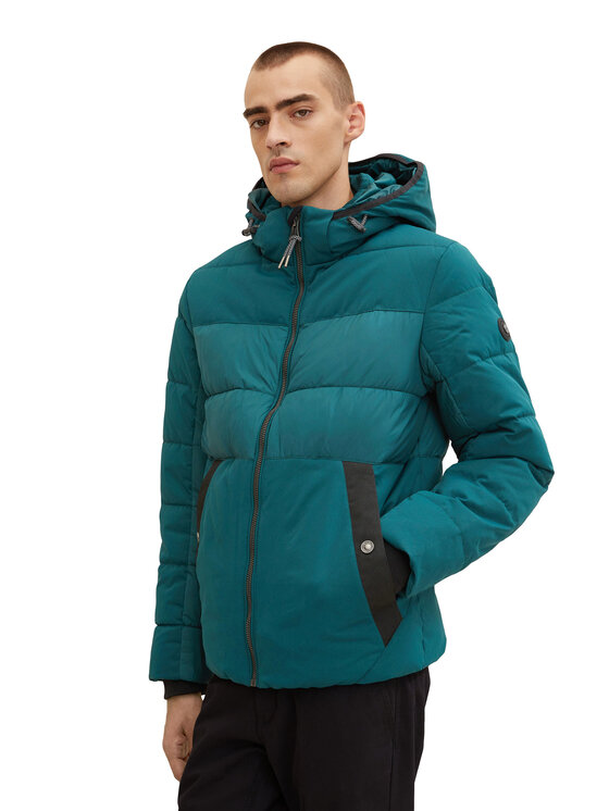 Tom Tailor Tom Tailor Zimska jakna 1032481 Zelena Regular Fit