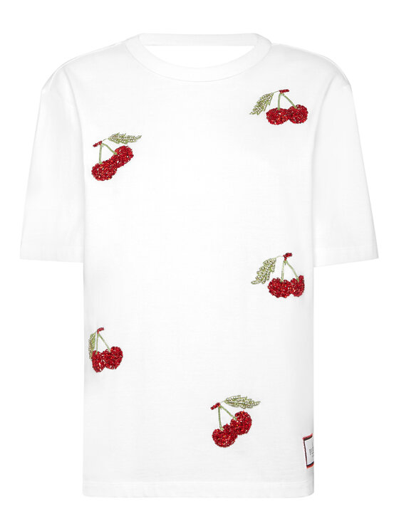 PHILIPP PLEIN PHILIPP PLEIN T-Shirt 23597 Bílá Over Fit