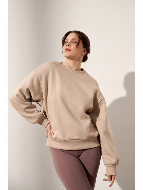 Bluza, rozmiar S/M, Beżowy, PERFECT