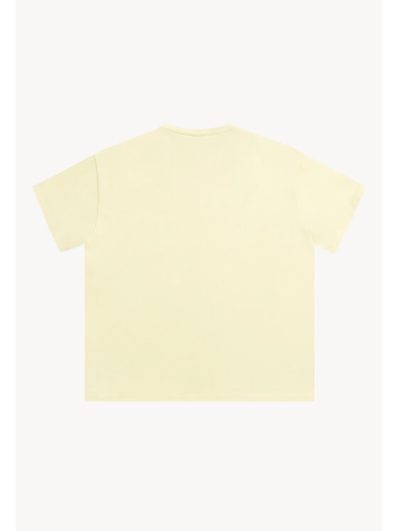 BIZUU BIZUU T-Shirt TISHALLE Żółty Standard Fit
