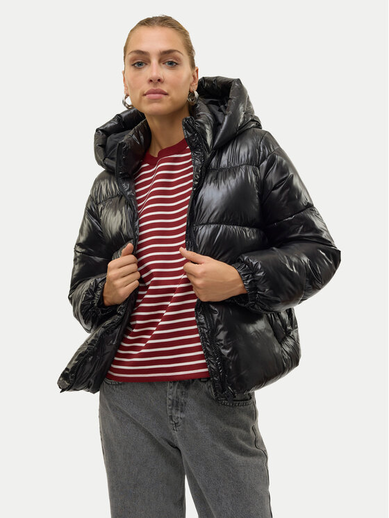Vero Moda Vero Moda Zimska jakna Uppsashiny 10319303 Črna Regular Fit