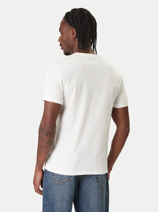 Polo Ralph Lauren Polo Ralph Lauren T-Shirt 710P07346001 Biały Regular Fit