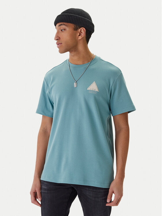 G-Star Raw G-Star Raw Tričko D28593-C812 Modrá Regular Fit