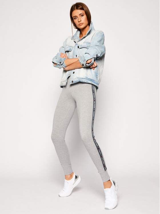 Tommy Hilfiger Tommy Hilfiger Legíny UW0UW00563 Šedá Slim Fit