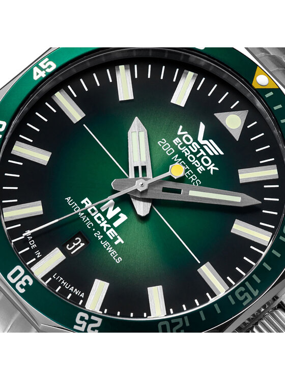 Vostok Europe Vostok Europe Zegarek NH35A-225A710B Srebrny