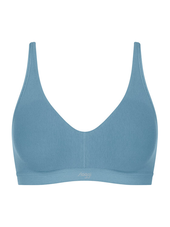 Sloggi Sloggi Sutien fără armătură Ever Ease 10219673 Albastru