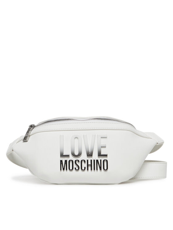 LOVE MOSCHINO Saszetka nerka JC4259PP0MKD0100 Biały