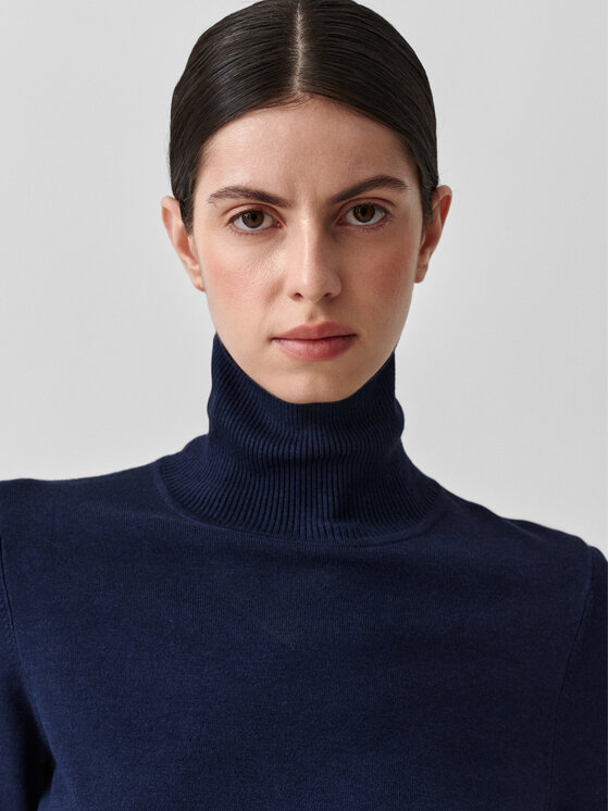 TATUUM TATUUM Sweter ANKIO 1 Granatowy Classic Fit