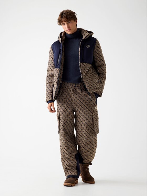 Guess Guess Демісезонна куртка 179584 Бежевий Classic Fit