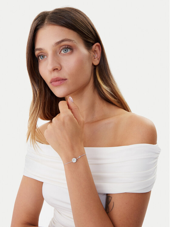 Fossil Fossil Гривна Glitz Extension JFS00519040 Сребрист