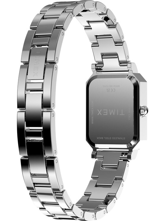 Timex Timex Zegarek TW2Y57900 Srebrny