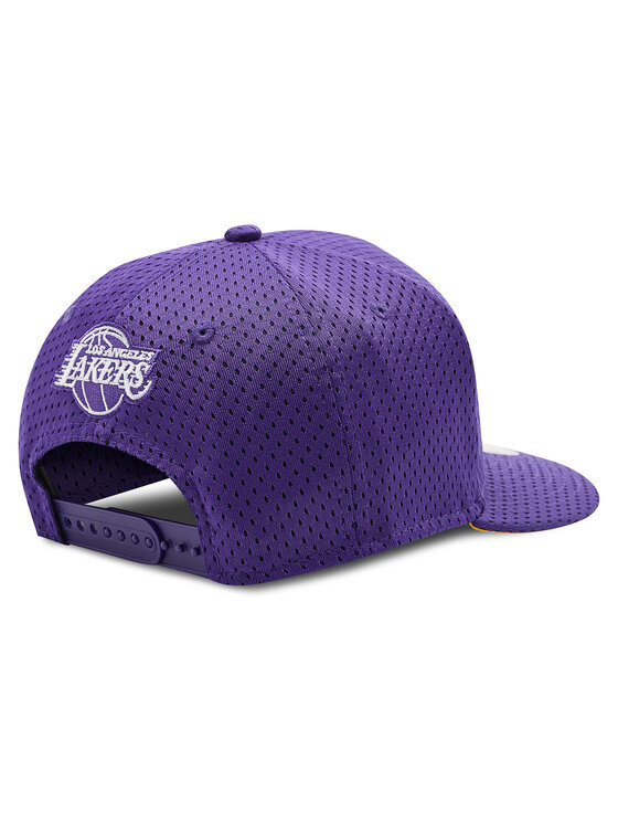 New Era New Era Czapka z daszkiem Nba L.A Lakers Half Stitch Otc 9Fifty 60288549 Fioletowy