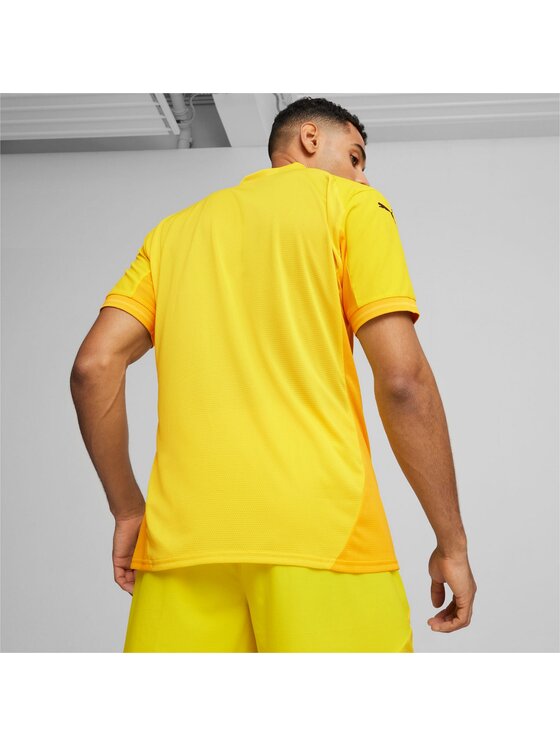 Puma Puma T-Shirt 705737 Żółty Regular Fit