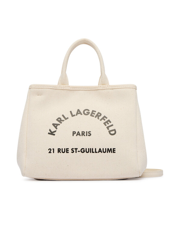 KARL LAGERFELD KARL LAGERFELD Käekott B2W50003 Kreemjas