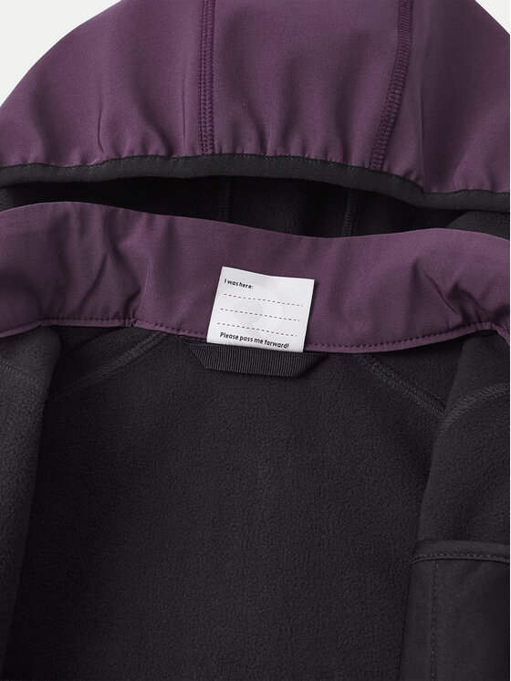 Reima Reima Kurtka softshell Vantti 5100009C Fioletowy Regular Fit