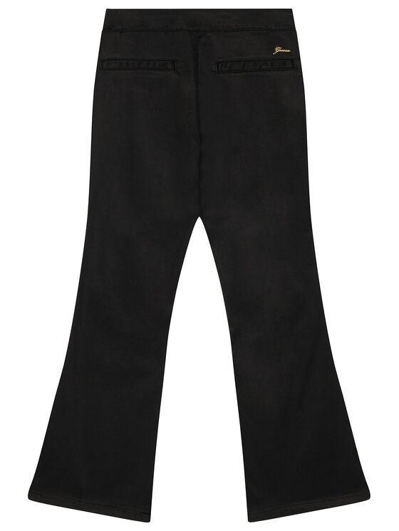 Guess Guess Stoffhose J6RB09 WF7H0 Schwarz Bootcut Fit