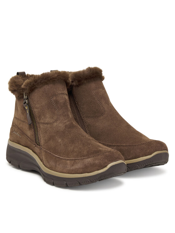 Skechers Skechers Členková obuv Easy Going 167862/CHOC Hnedá