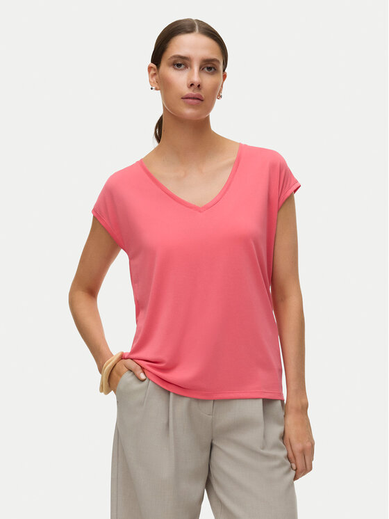 Vero Moda Vero Moda Tricou Filli 10247666 Roz Relaxed Fit
