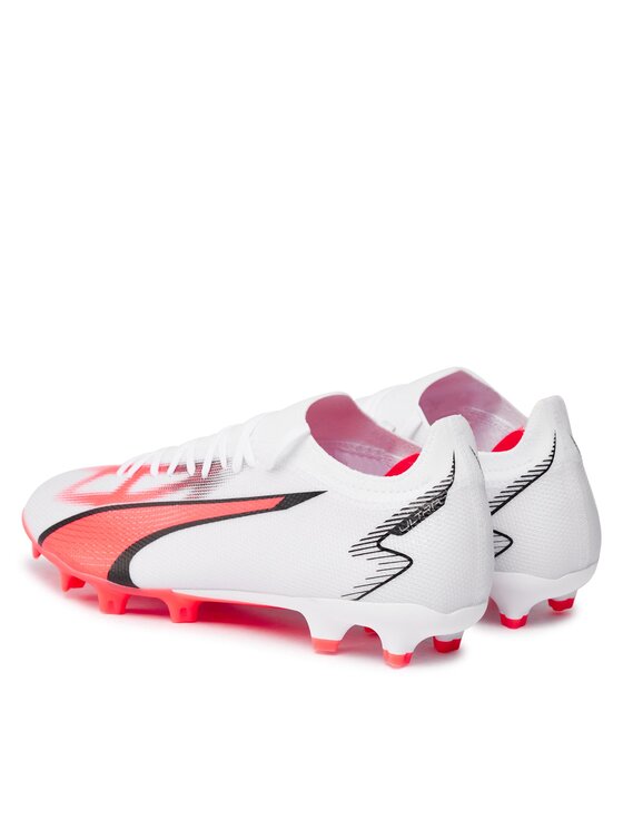 Puma Puma Buty do piłki nożnej Ultra Match FG/AG 107347 01 Biały
