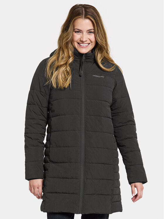 Didriksons Ziemas jaka Katrin Wns Parka 505088 Melns Standard Fit