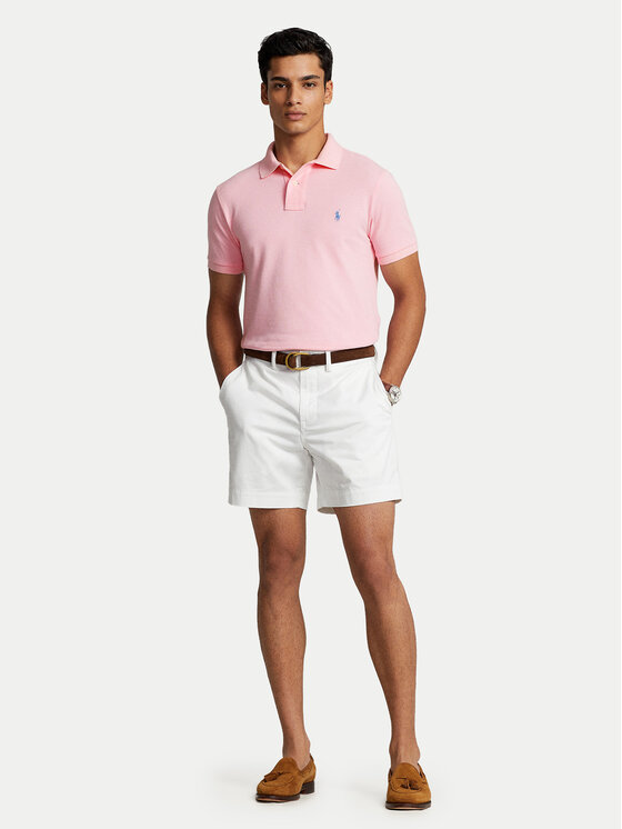 Polo Ralph Lauren Polo Ralph Lauren Polo marškinėliai Core Replen 710782592 Rožinė Custom Slim Fit