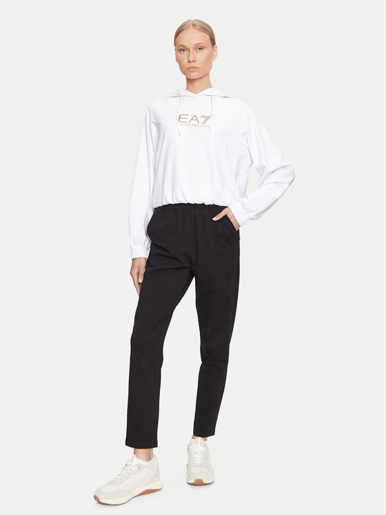 EA7 Emporio Armani Tepláková súprava 6DTV63 TJTHZ Čierna Regular Fit