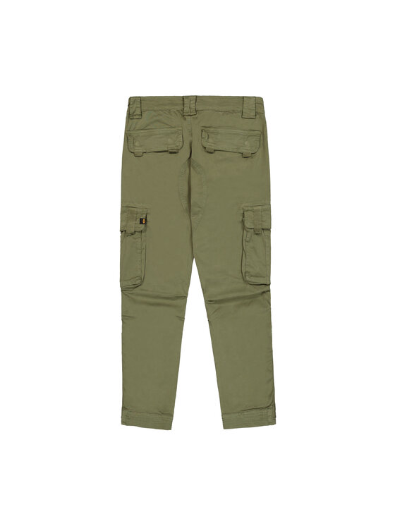 Alpha Industries Alpha Industries Spodnie cargo Task Force Pant Zielony Tapered Fit