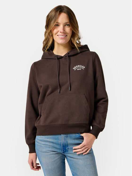 Wrangler Wrangler Bluză 112356458 Maro Regular Fit