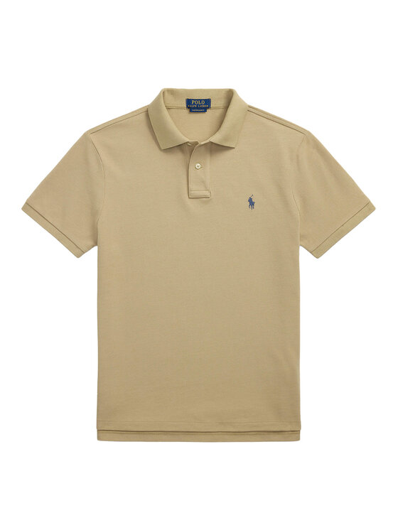 Polo Ralph Lauren Polo Ralph Lauren Polo majica 710536856462 Bež Slim Fit