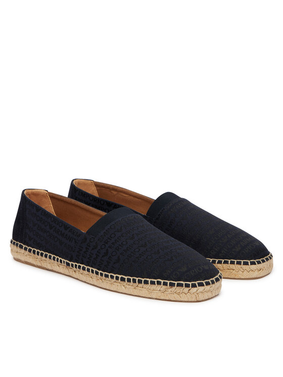 Emporio Armani Emporio Armani Espadryle EM005853 AF25529 MB418 Granatowy