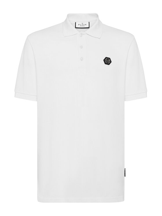 PHILIPP PLEIN PHILIPP PLEIN Polokošile 2399 Bílá Slim Fit