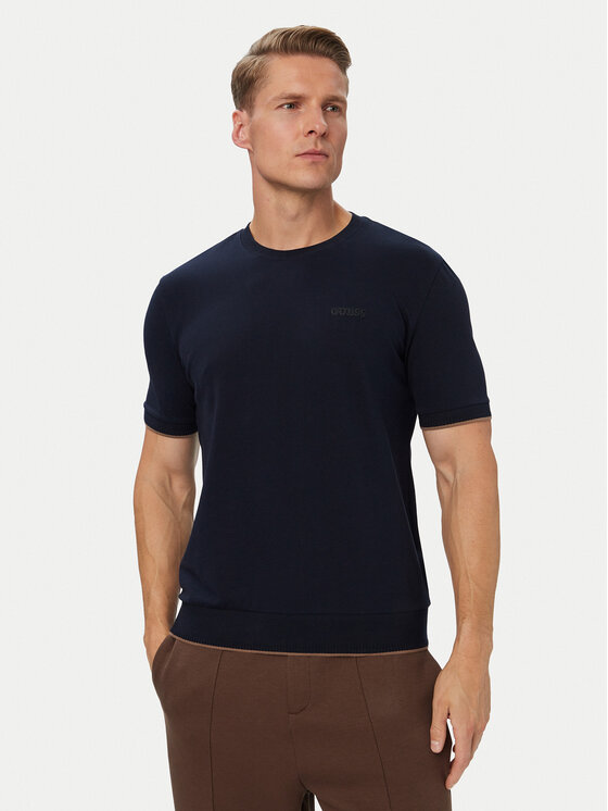 Guess Tricou Z6YI23 K5025 Bleumarin Regular Fit