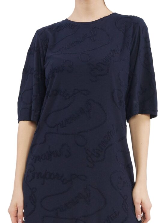 Emporio Armani Emporio Armani Abito completo Abito Emporio Armani Jacquard logomania Blu
