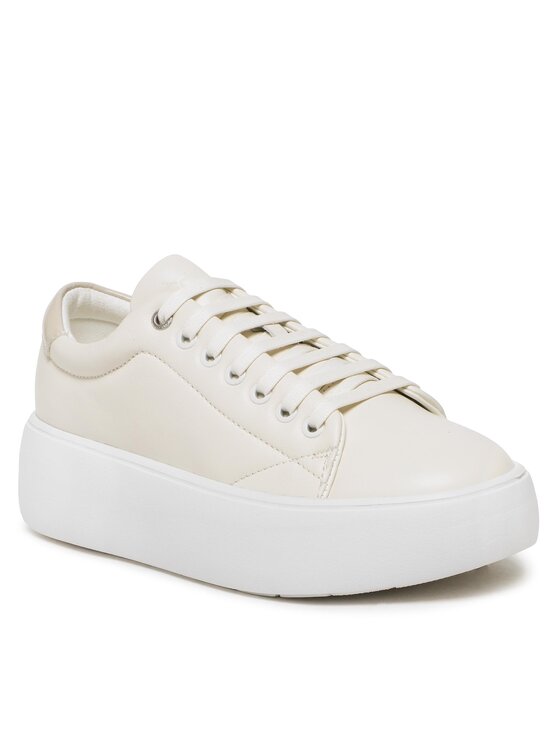 Calvin Klein Calvin Klein Tenisice Bubble Cupsole Lace Up HW0HW01356 Bež