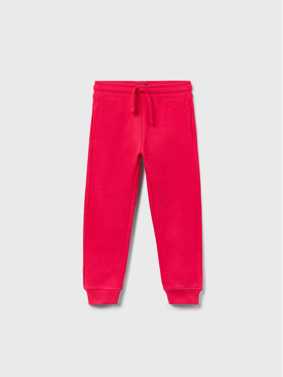 OVS Pantaloni trening 1593672 Roz Regular Fit