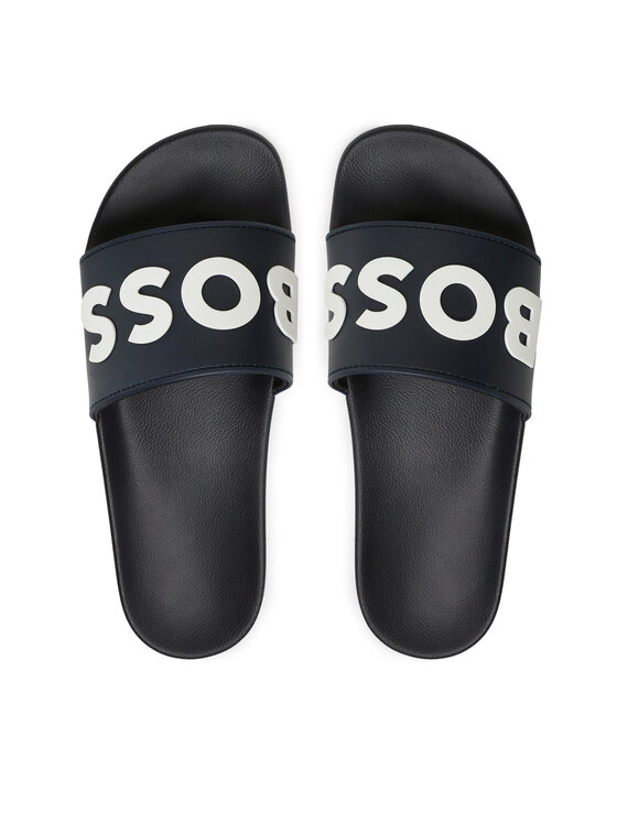 BOSS Boss Šlepetės Kirk 50488911 10248517 01 Tamsiai mėlyna