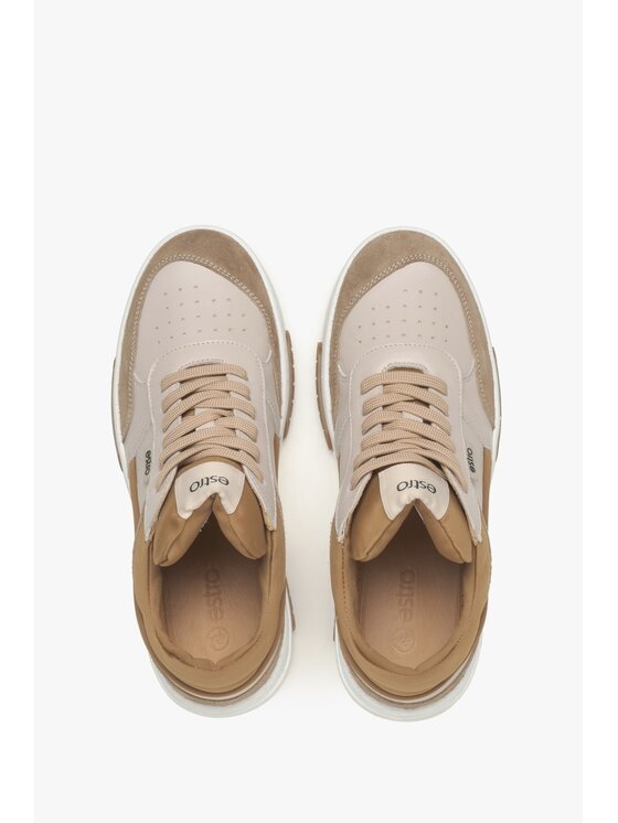 Estro Estro Sneakersy ER00115653 Hnedá