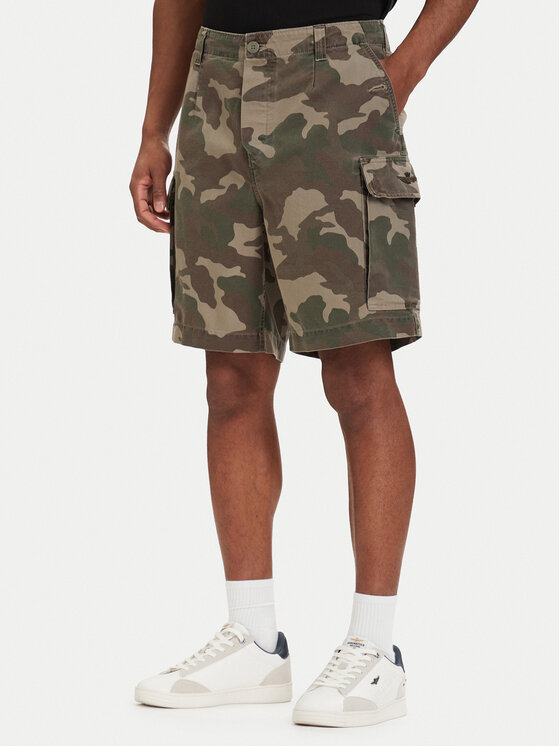 Aeronautica Militare Aeronautica Militare Σορτς υφασμάτινο 261BE0281UCT04296 Πράσινο Regular Fit